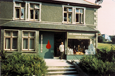 Estlick's New Pharmacist Shop Then